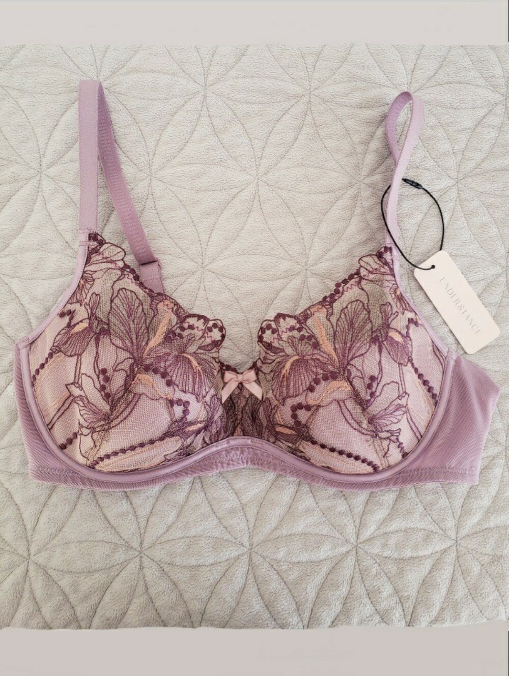 Understance Lightly Padded Lace Bra 30D